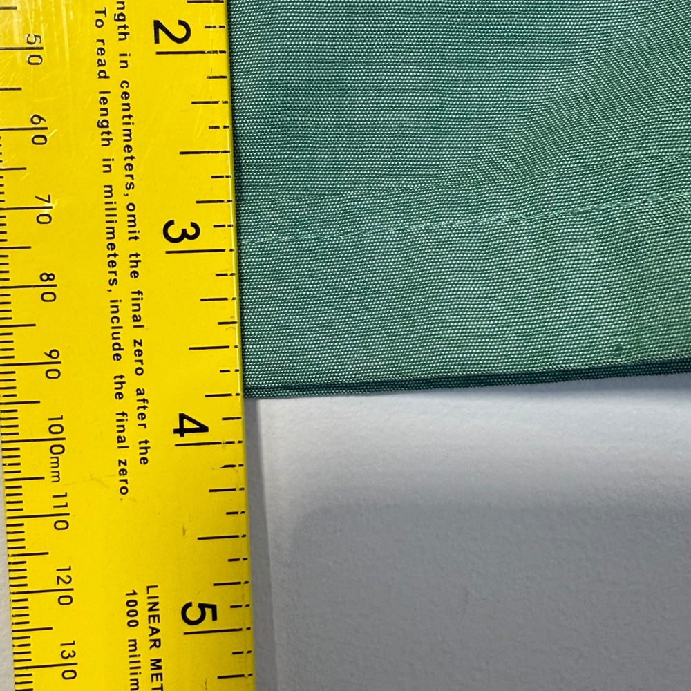 Vtg Girl Scouts U.S.A. Uniform Dress Girls Green Button Front Patch Retro SEE - Picture 9 of 9